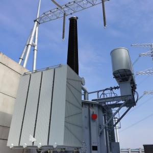 550kV/4000A dry condenser GIS outlet bushing