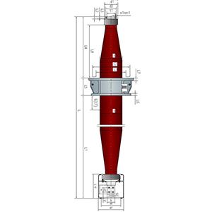 RIF/RIS Oil/SF6 bushing